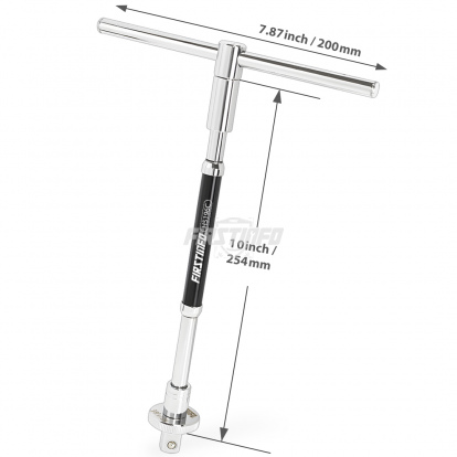 H5196C 3/8 Inch Drive Adjustable 2-Way Speed T-Handle Spinner Wrench H5196C 3/8 Inch Drive Adjustable 2-Way Speed T-Handle Spinner Wrench