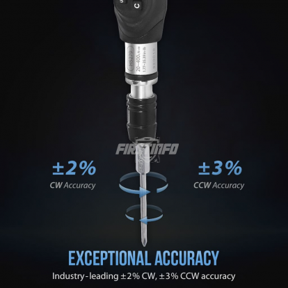 1.77-35.39 in-lbs. / 20-400 cN-m / 2.04-40.82 kg-cm Digital Torque Screwdriver, Dual Direction