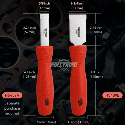 H5409B Tungsten Carbide Scraper ,1-1/4-Inch