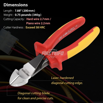 VDE Insulated Diagonal Cutting Plier