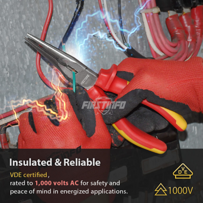 H57113 VDE Insulated Long Nose Plier