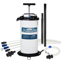 A1105 9.5L Pneumatic / Manual Oil & Fluid Extractor with Brake Bleeder Hose