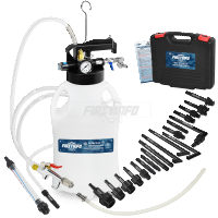 A1135Q 10L ATF Refill System Dispenser Extractor, with 21 Pcs ATF Filler Adapters