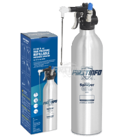 620ml Thickened Aluminum Refillable Fluid Sprayer Can Maximum Pressure 140 psi