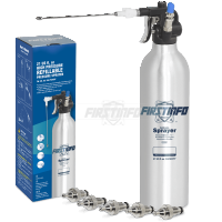 620ml Thickened Aluminum Refillable Fluid Sprayer Can with 5 types nozzles Maximum Pressure 140 psi