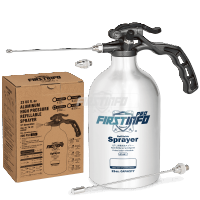 A1661Y3 23 oz Aluminum Refillable Non-Aerosol Spray Can, 200 PSI