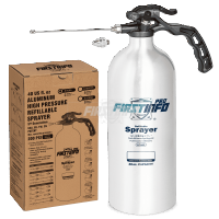 1200ml 超厚鋁製可重覆充氣充壓噴霧罐 霧狀短噴嘴+柱狀長噴嘴