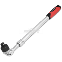 1/2" Drive Extendable Breaker Bar Ratchet Wrench Length 17.2 to 22.7 inches, with Flexible Ratchet Head