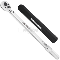 All Steel 1/2” Drive Dual-Direction Precise Click Torque Wrench- 30-250 ft-lbs. (48-332 Nm) ±3% accuracy