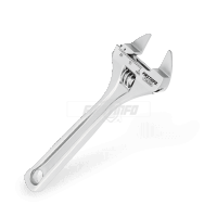 6" Adjustable Wrench 0.94 inch (23.9mm) Jaw Capacity, Chrome Vanadium