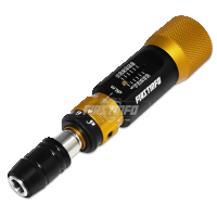 1/4" (6.35mm) Hex. Drive 0.05~0.6 N.m. Mini Adjustable Torque Screwdriver (with Quick Release Bit Holder)