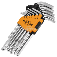 Hex Key Set Long Arm Ball End Hex Wrench Set, Metric T Handle Allen Wrench Set,12-Piece