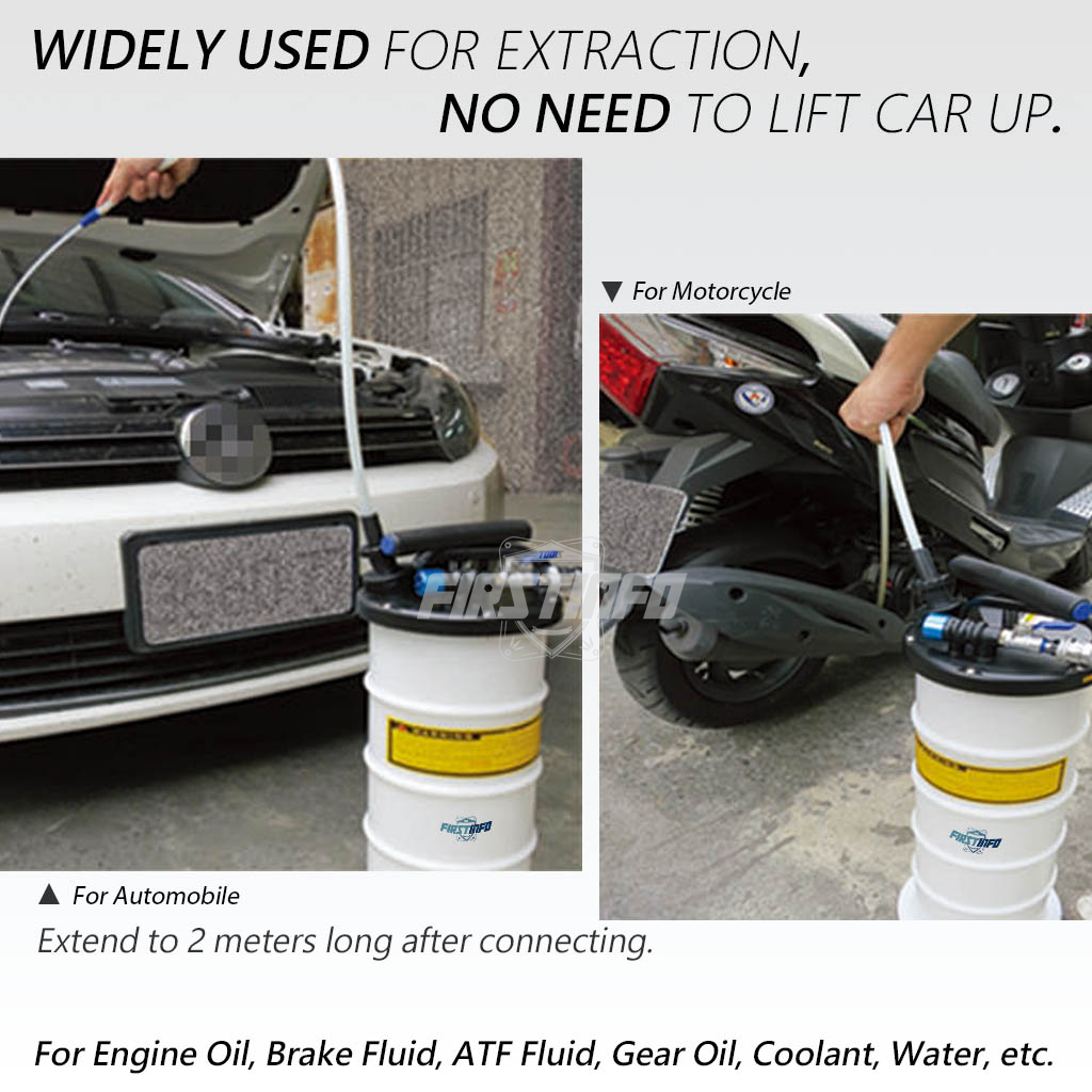 Multifunction Liquid Vacuum Manual Fuel Extractor for Cars