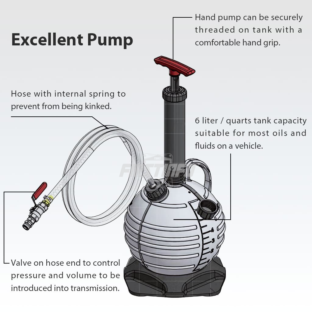 7.5L Manual Oil Pump Vacuum